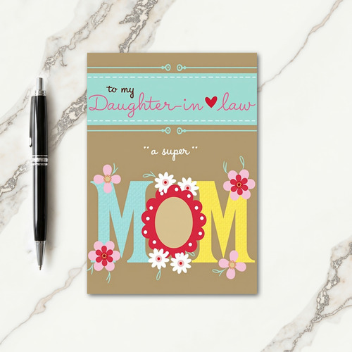 Sweet Daughterinlaw Mom Card