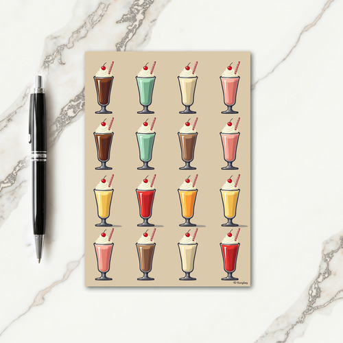 Sweet Dessert Beverage Card