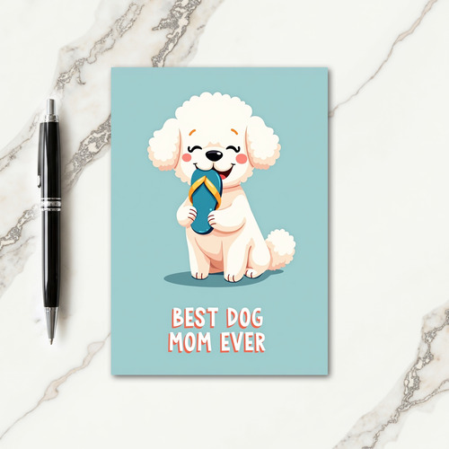 Sweet Dog Mom Ever Greeting Card