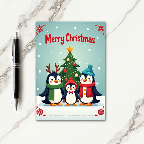 Sweet Family Christmas Card