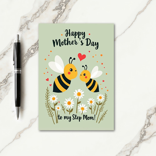 Sweet Family Insect Mothers Day Card