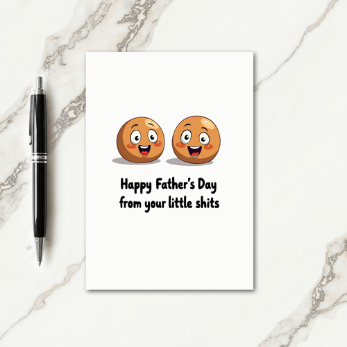 Sweet Fathers Day Art Card