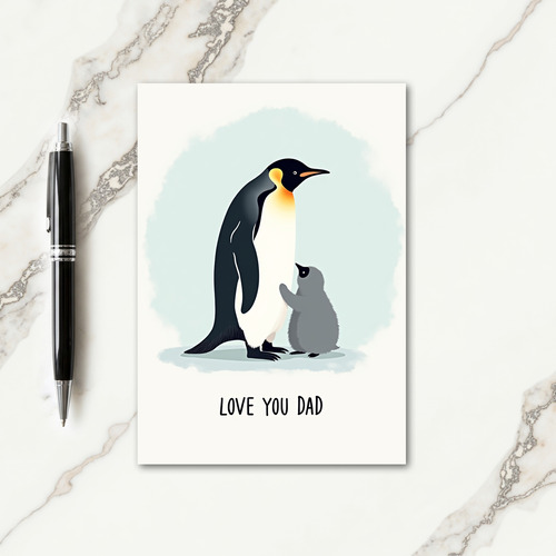 Sweet Fathers Day Avian Card
