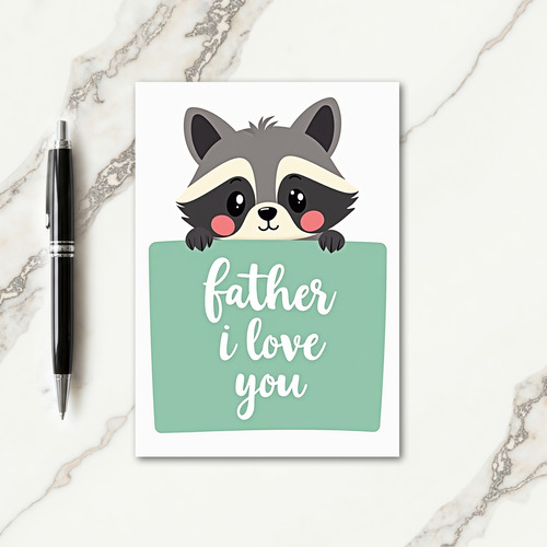 Sweet Fathers Day Bandit Card