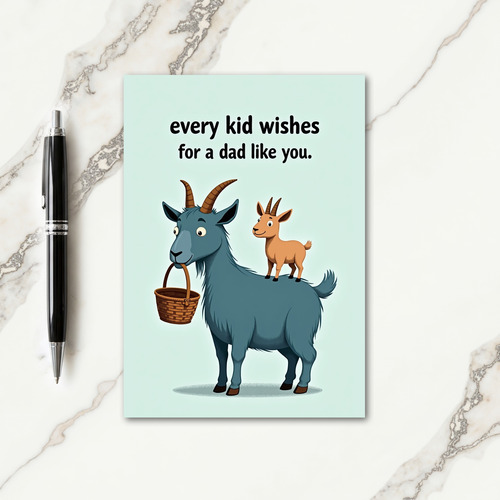 Sweet Fathers Day Basket Card
