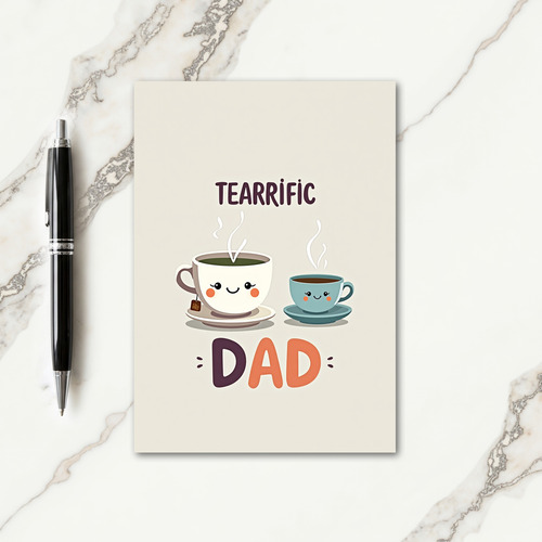 Sweet Fathers Day Beverage Card