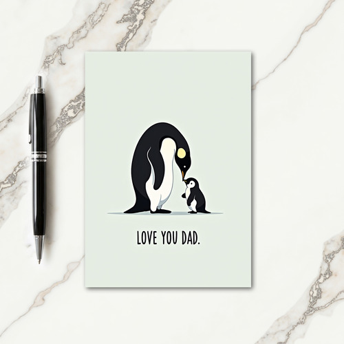 Sweet Fathers Day Bird Card