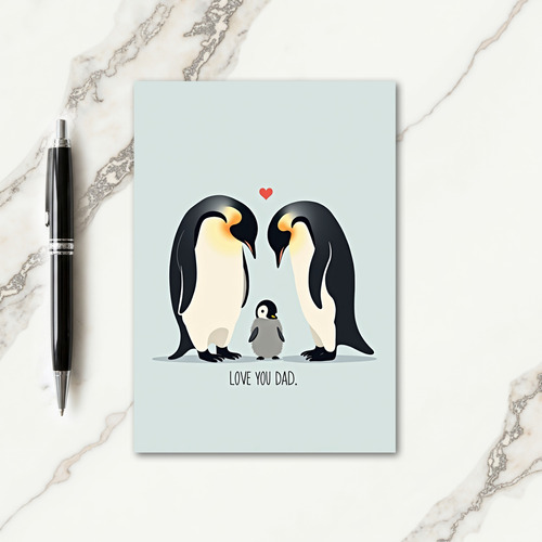 Sweet Fathers Day Birds Card