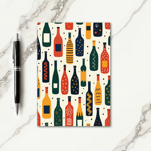 Sweet Fathers Day Bottle Art Card