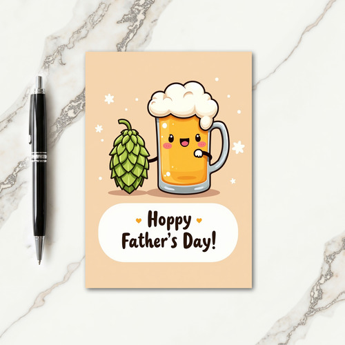 Sweet Fathers Day Brew Card