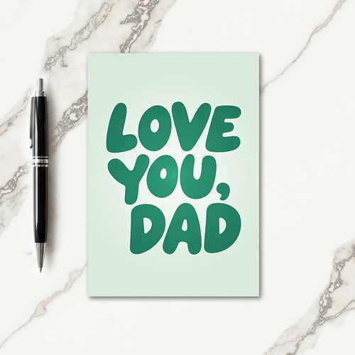 Sweet Fathers Day Bubbly Card