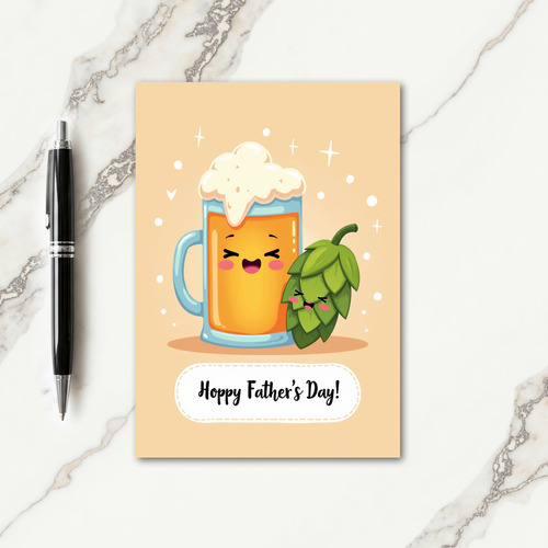 Sweet Fathers Day Bubbly Mug Card