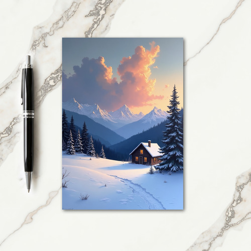 Sweet Fathers Day Cabin Card