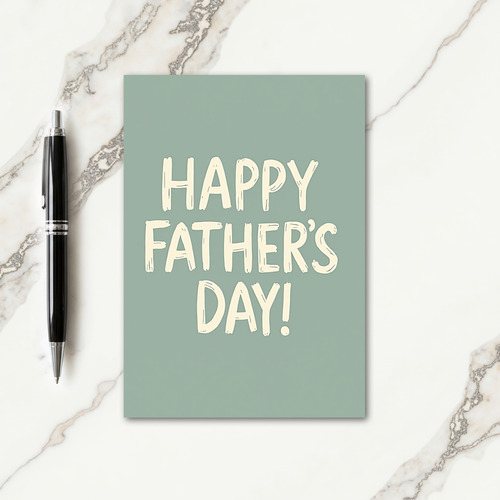 Sweet Fathers Day Card
