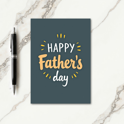 Sweet Fathers Day Celebration Card