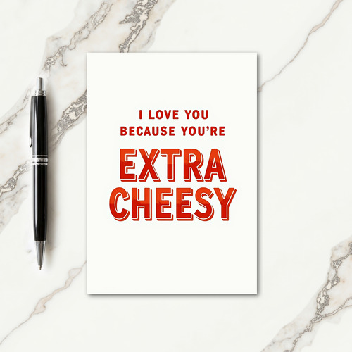 Sweet Fathers Day Cheesy Font Card