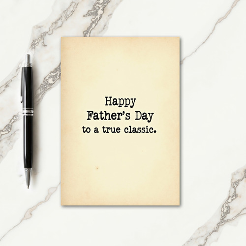 Sweet Fathers Day Classic Card