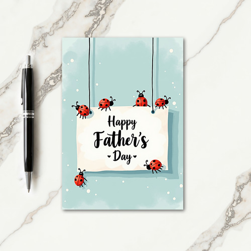 Sweet Fathers Day Cloud Banner Card