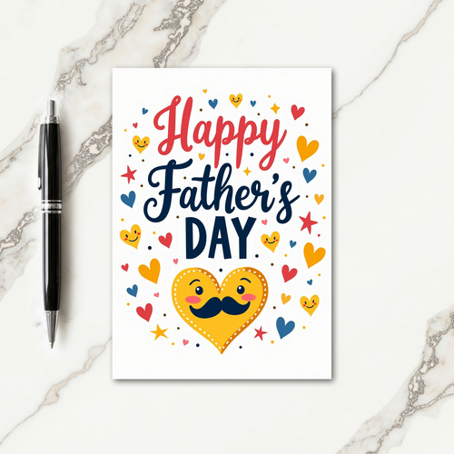 Sweet Fathers Day Confetti Card