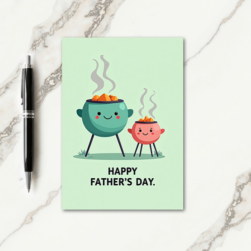 Sweet Fathers Day Cooking Card