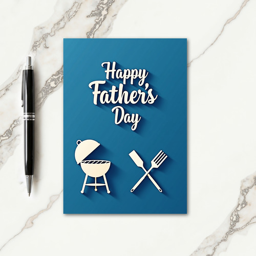 Sweet Fathers Day Cookout Card