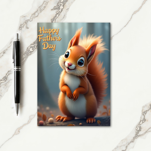 Sweet Fathers Day Creature Card