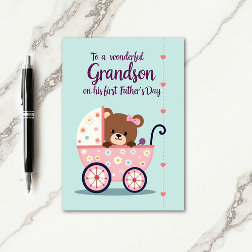 Sweet Fathers Day Critter Card