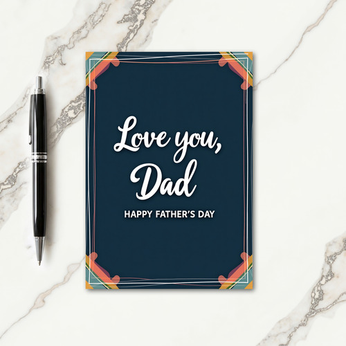 Sweet Fathers Day Design Card