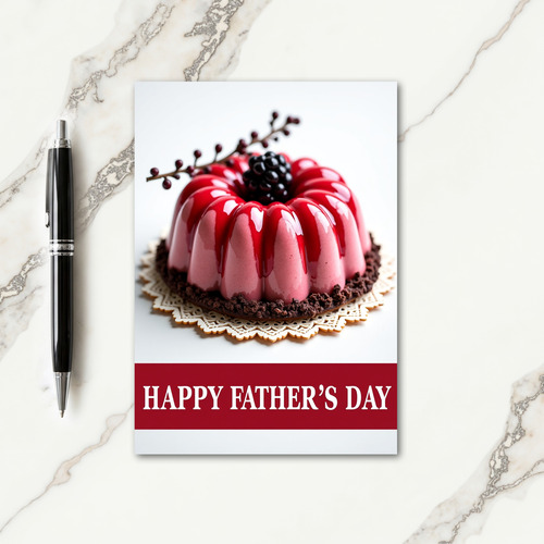 Sweet Fathers Day Dessert Card