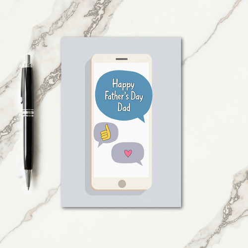 Sweet Fathers Day Device Card