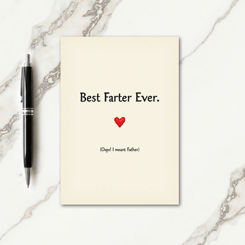 Sweet Fathers Day Emblem Card
