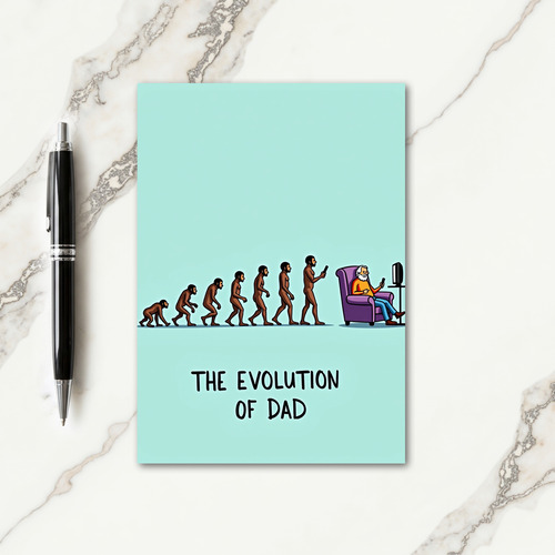 Sweet Fathers Day Evolution Card