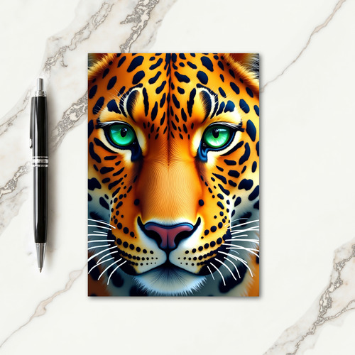 Sweet Fathers Day Feline Close Up Card