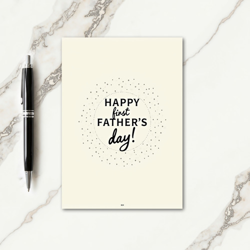Sweet Fathers Day First Time Card
