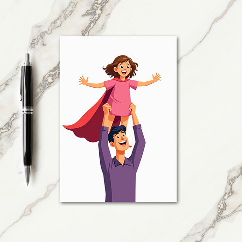 Sweet Fathers Day Flight Card