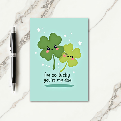 Sweet Fathers Day Foliage Card
