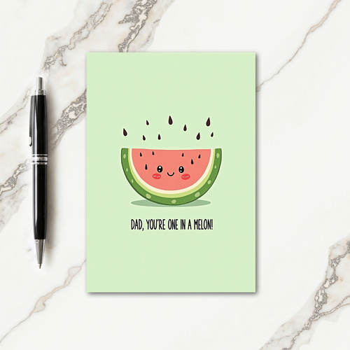 Sweet Fathers Day Fruit Slice Card