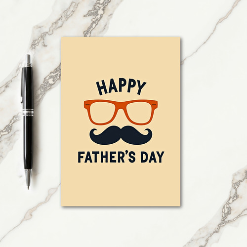 Sweet Fathers Day Glasses Card