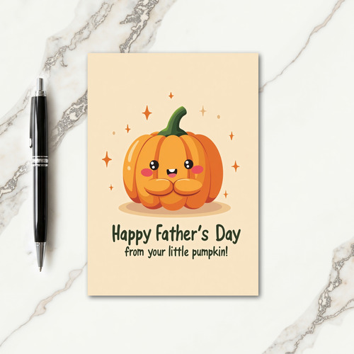 Sweet Fathers Day Gourd Card