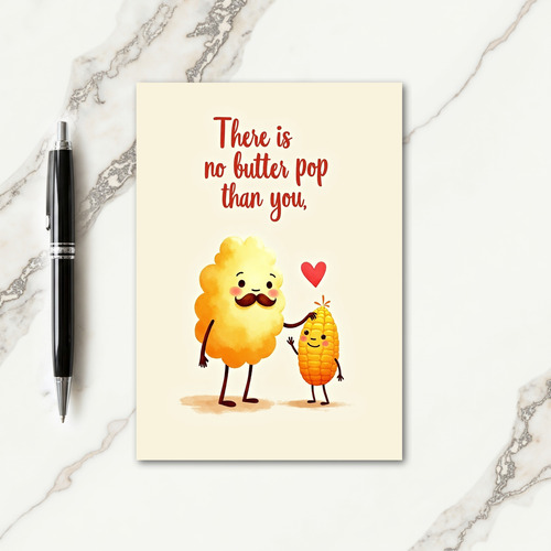 Sweet Fathers Day Grain Art Card