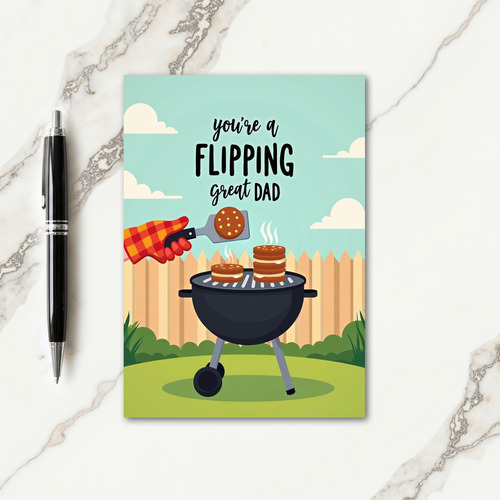 Sweet Fathers Day Grilling Card