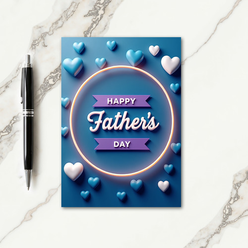 Sweet Fathers Day Halo Card
