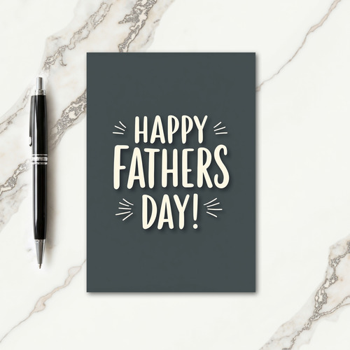 Sweet Fathers Day Handmade Card