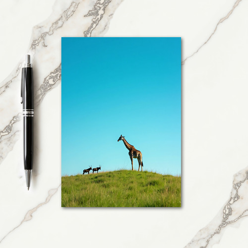 Sweet Fathers Day Hilltop Card