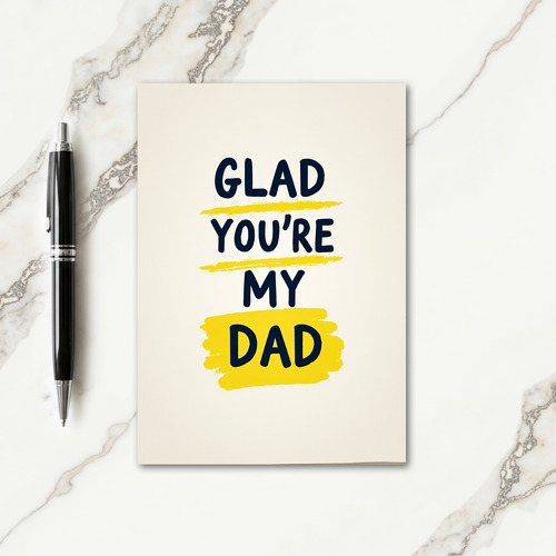 Sweet Fathers Day Indigo Card