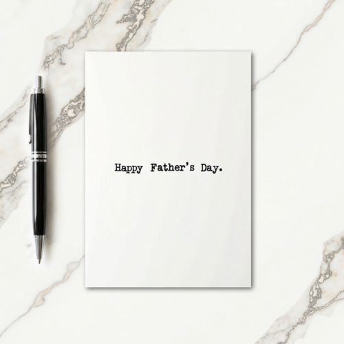 Sweet Fathers Day Ink Press Card