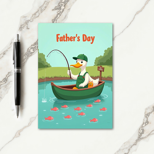 Sweet Fathers Day Lakeside Card