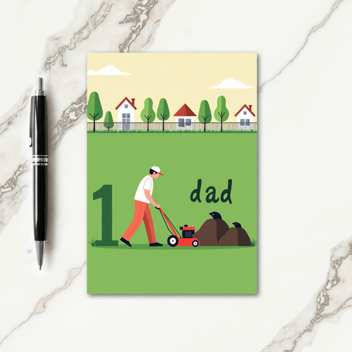 Sweet Fathers Day Lawn Card