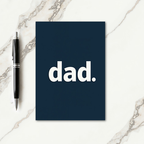 Sweet Fathers Day Midnight Card