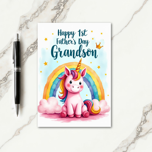Sweet Fathers Day Mythical Card